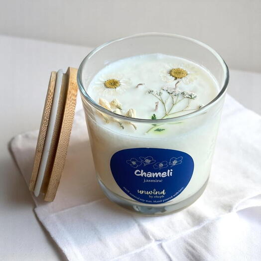 Chameli Jasmine Candle (500 ml)
