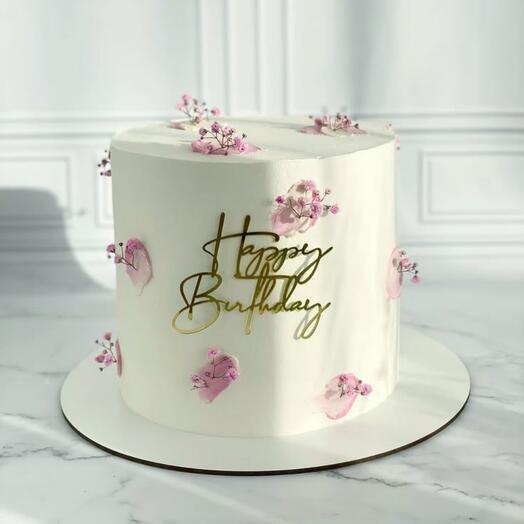 Торт Happy birthday 🎂