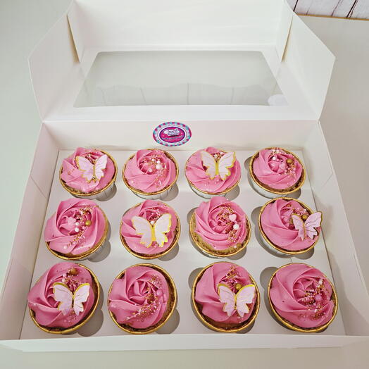 Cupcakes mariposas