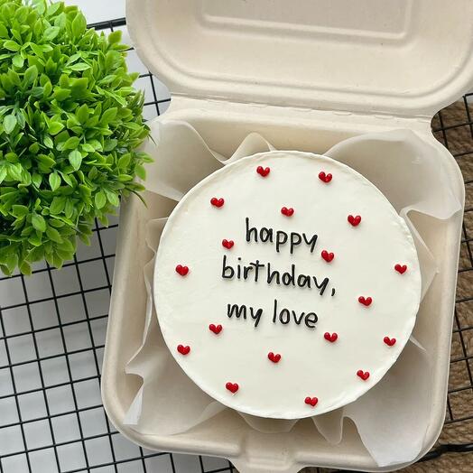 Бенто S «happy bd, my love»