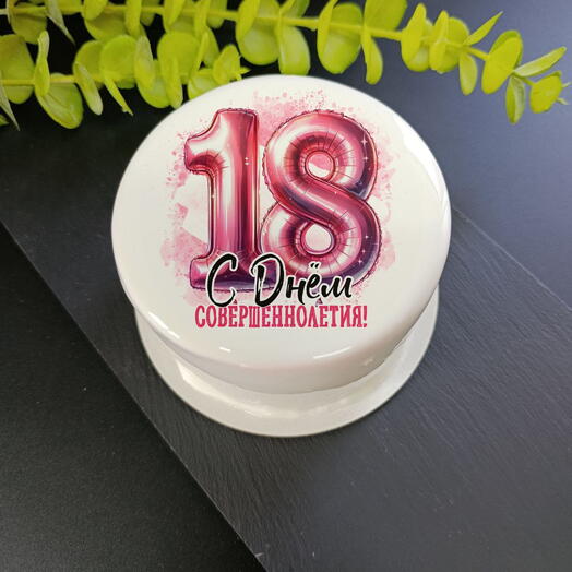 Бенто торт для девочки на 18 лет