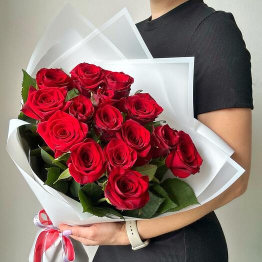 15 красных 50 см