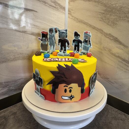 Торт «Roblox»