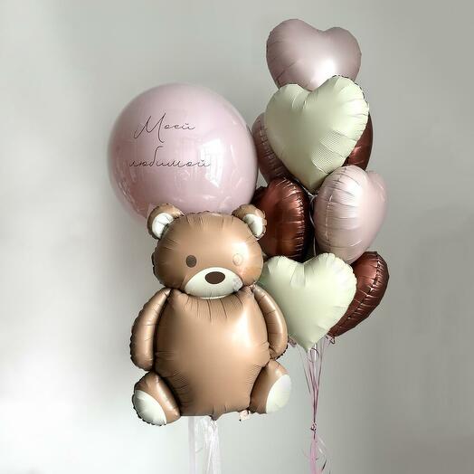 Шары Девушке - Милый косолапый