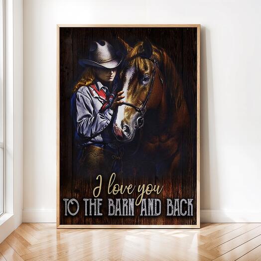 Интерьерный постер "Лошади" винтажная картина 02-0618