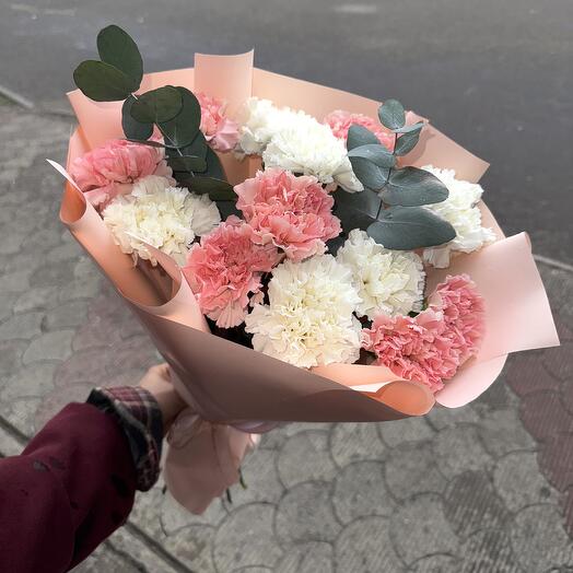 Букет из диантусов