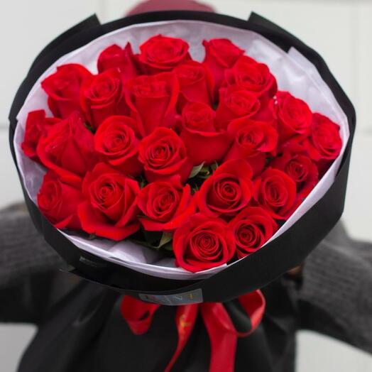 25 Красных роз 4