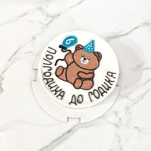 Бенто-торт "Мишутка" 1 кг Макси