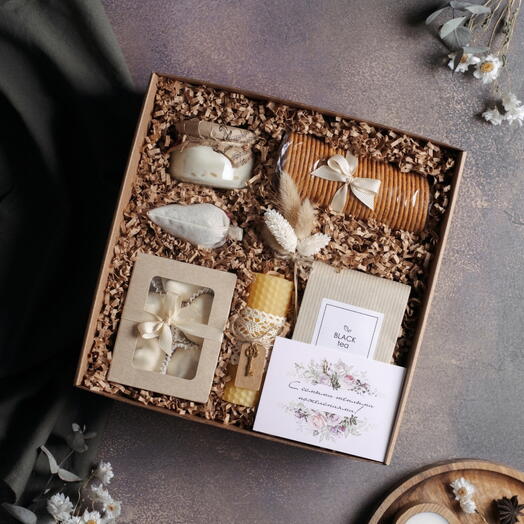 Подарочный набор «Для души» на день рождения маме, подруге, коллеге, сестре, бабушке, подарок в благодарность