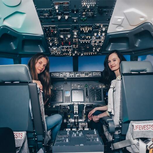 Комбо Боинг 737 + Аэрбас A320: полет на авиатренажерах (60+60 мин., до 4 чел.)