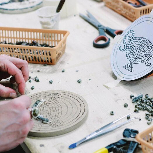 Подарочный сертификат «Мастер-класс Мозаика» (1 час, 1 человек)