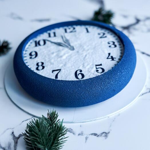 Муссовый торт Часы