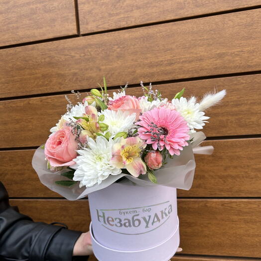 Цветы в коробке 🌸
