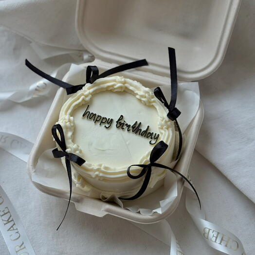 Бенто-торт на день рождения «happy birthday