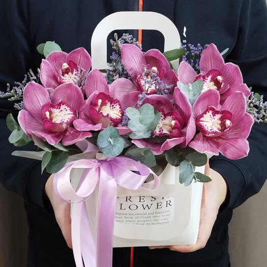 Орхидея Цимбидиум 7 штук