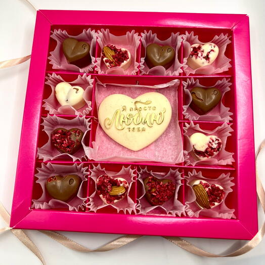 Шоколадные сердца