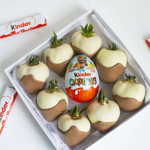 Клубника «Киндер»