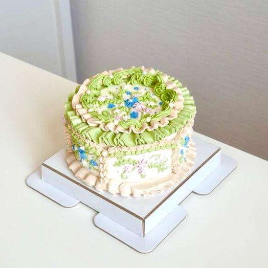 Бенто-торт в стиле ламбет на день рождения