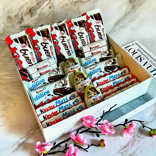 «Кусочек счастья» 💕 - сладкий набор, подарочный набор, сладкий подарок, подарок девушке, подарок любимой, подарок девочке