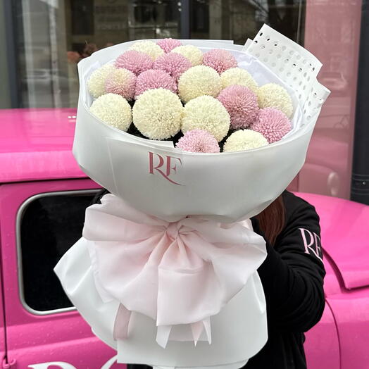 Букет из трендовой момоки