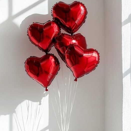 Сердца ♥️ 5 шт