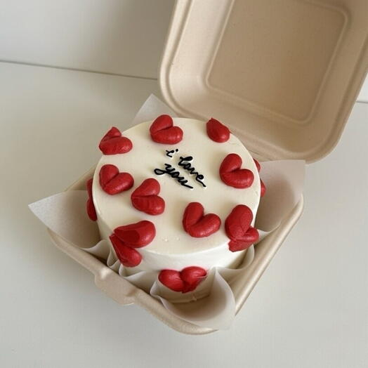 Бенто торт на 14 февраля