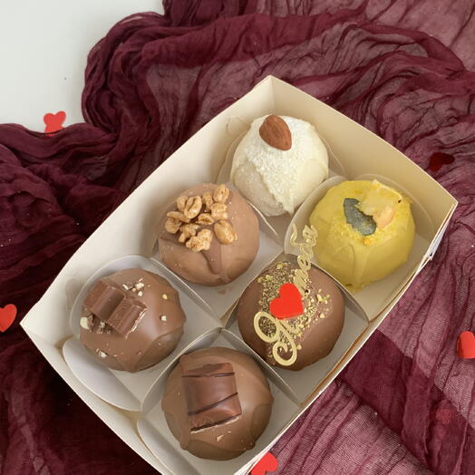 Пирожное картошка на 14 февраля