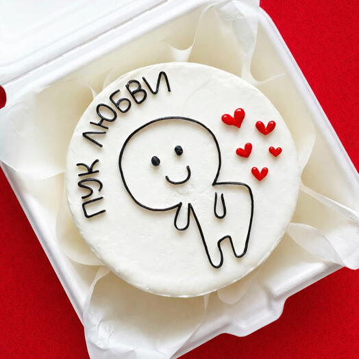 Бенто торт «Пук любви»