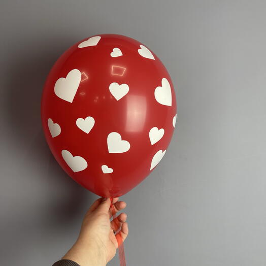 Шар красный на 8 марта