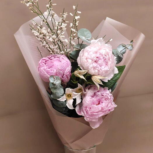 Букет ПИОНЫ