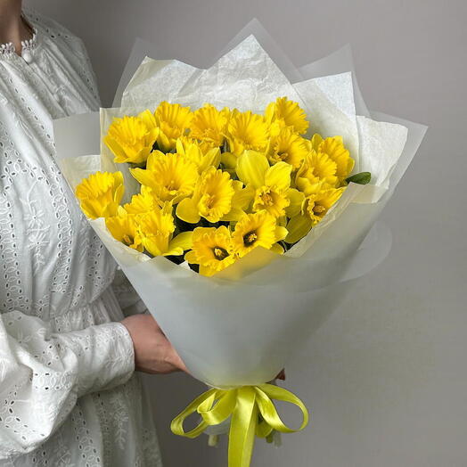 Букет Нарциссов 19 шт