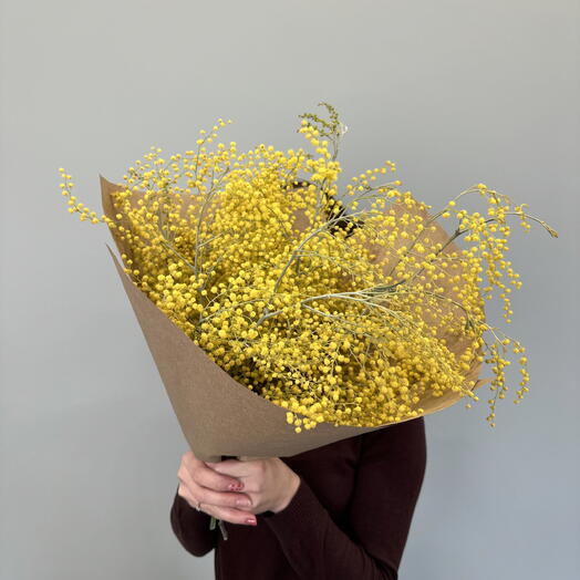 Букет из мимозы