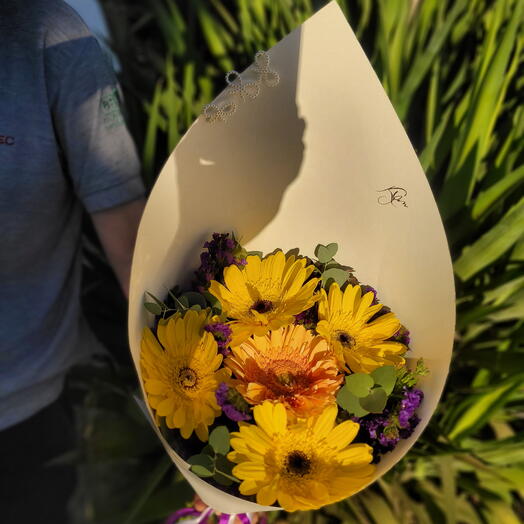 Bouquet Velvet   Gold
