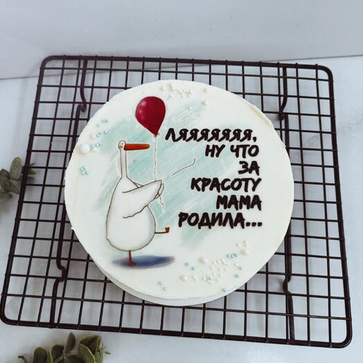 Бенто-торт "Гусь"