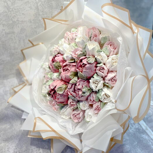 Букет из зефира "Зефирная рапсодия"