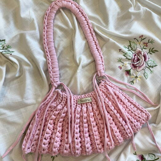 Сумка вязаная из Pinterest