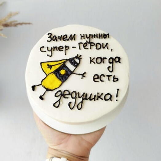 Бенто торт дедушке