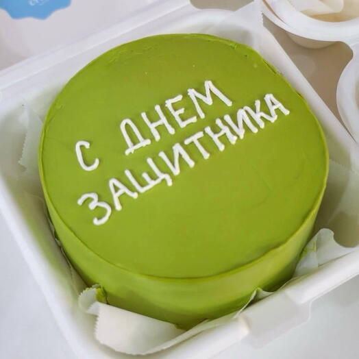 Бенто торт «С Днём защитника»