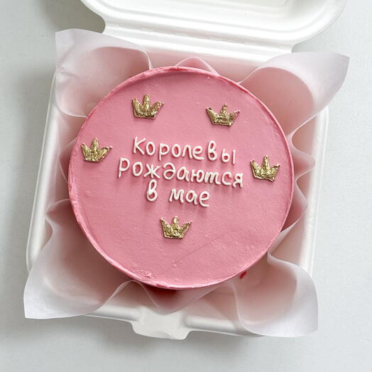 Бенто торт на день рождения - королевы рождаются в