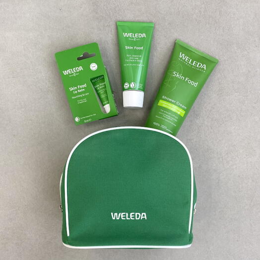 Набор органической косметики «Skin food» Weleda