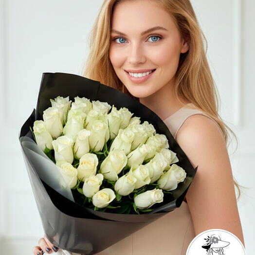 Коллекция " Королева ночи"  белая 35 шт