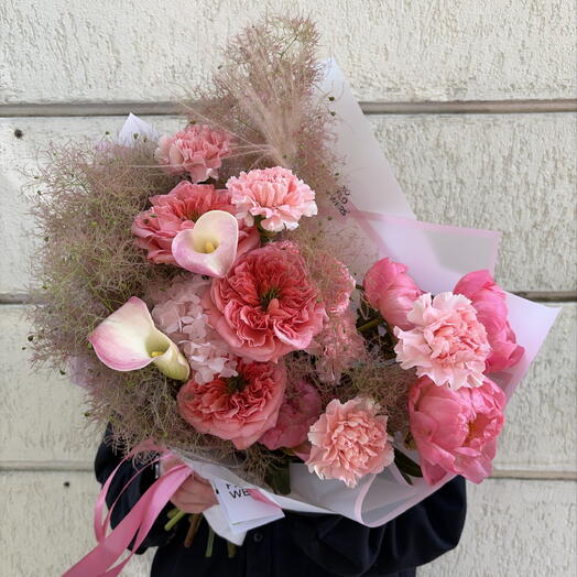 Авторский букет «Мандарин» от XOFLOWERS
