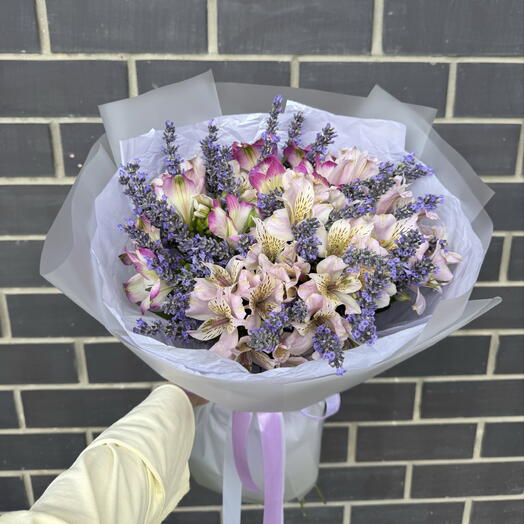 Ароматный букет с лавандой 💜