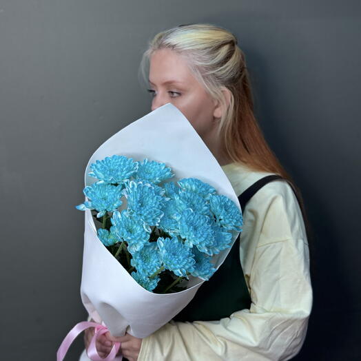 Моно из кустовых хризантем