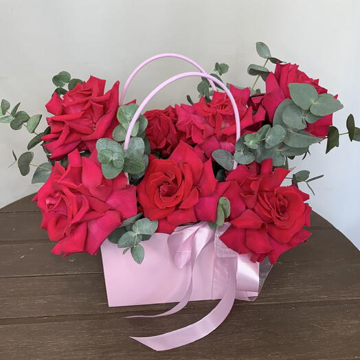 Сумочка с французскими розами