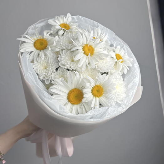 Букет с ромашками🌸