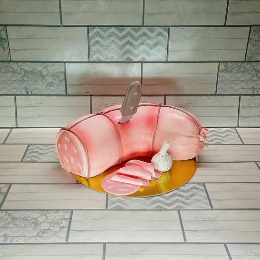 3D-торт "Колбаса", 2 кг