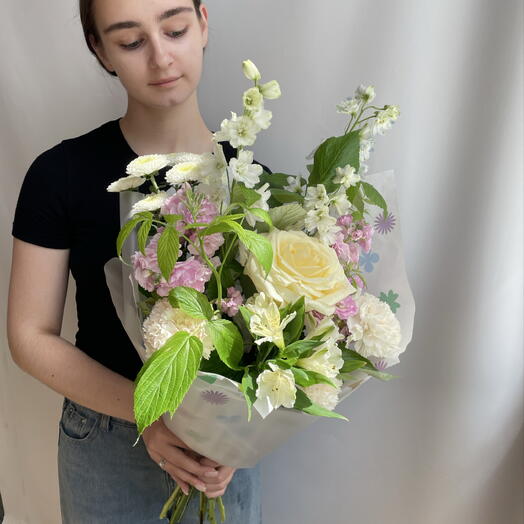 Летний сборный букет