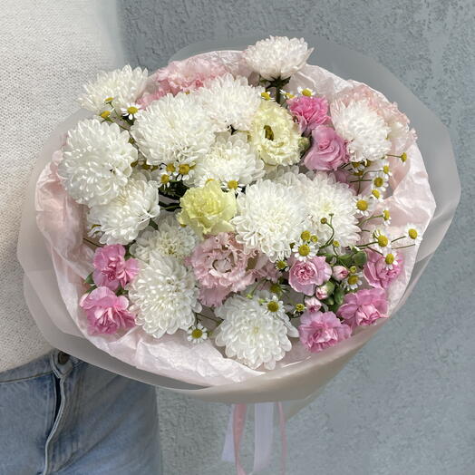 Сборный нежный букет 💐