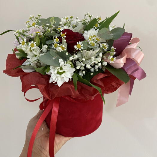 Цветы в коробке 💐